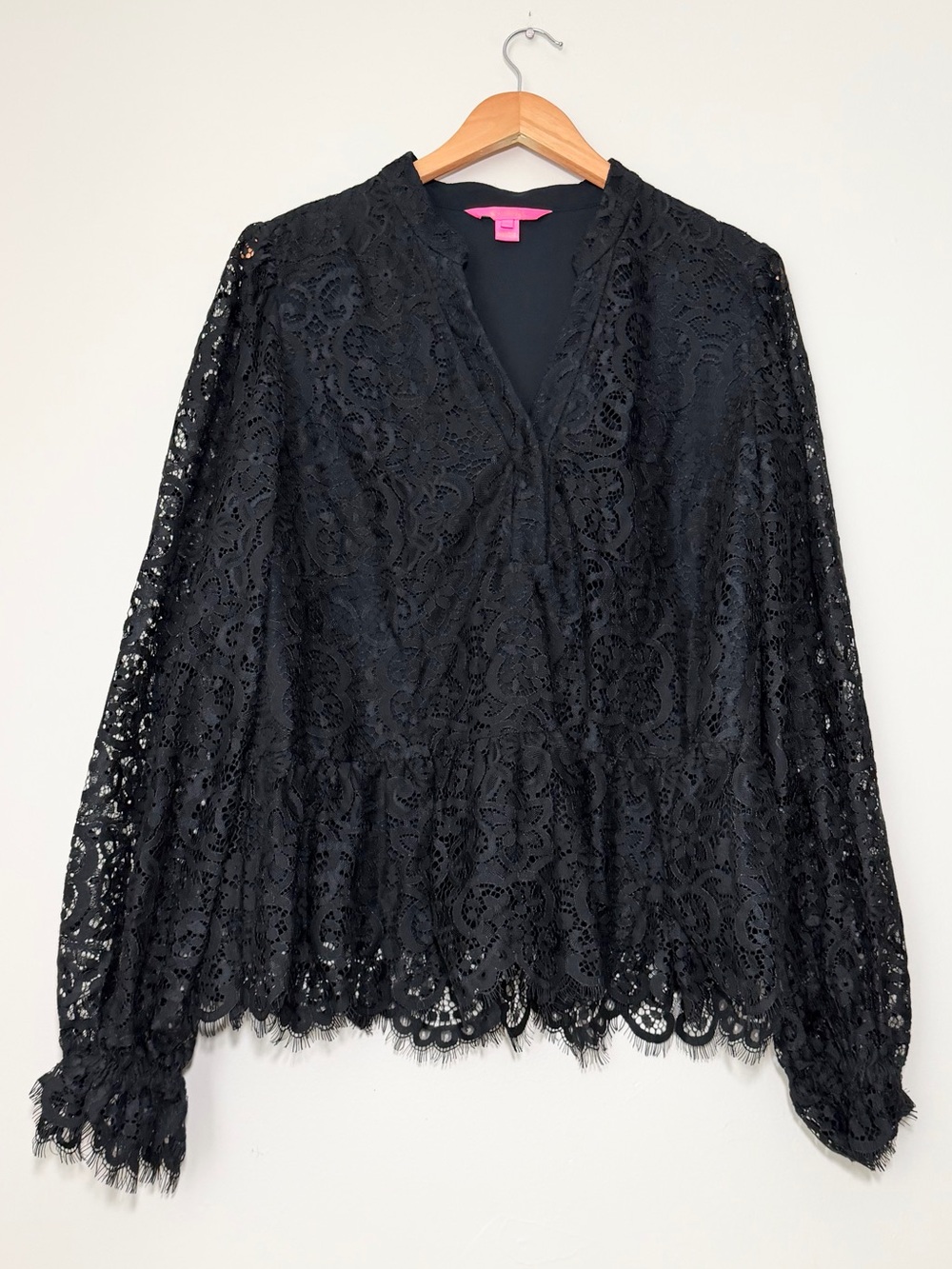 Lilly Pulitzer Women's Jacelynne Long-Sleeve Lace Top